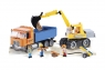 Dump Truck and Excavator