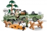 Jeep Willys MB with 1:4 Ton Cargo Trailer