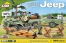 Jeep Willys MB with 1:4 Ton Cargo Trailer