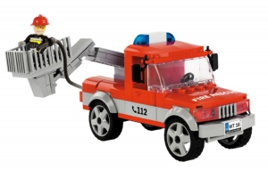 Articulated Boom Fire Truck