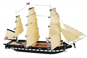 Конструктор корабль USS CONSTITUTION