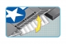 Конструктор самолет P-38L Lightning