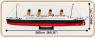 2840  PCS  ACTION  TOWN  /1916/  R.M.S  TITANIC  1:3000