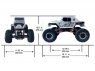 Радиоуправляемый краулер Remo Hobby Jeeps (1072-SJ) 4WD 2.4G 1/10 RTR