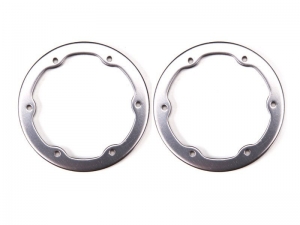 Защитные накладки из металла на диски колеса для краулера Remo Hobby RH1091, 92, 96, 1/10, 2шт.