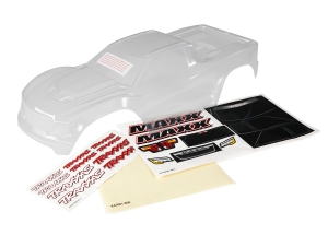 Body, Maxx®, heavy duty (clear, untrimmed, requires painting)/ window masks/ decal sheet
