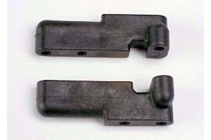 Servo mounts, steering: shift (f&amp;r) (black)