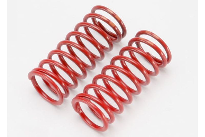Spring, shock (red) (long) (GTR) (5.4 rate double orange stripe) (1 pair)