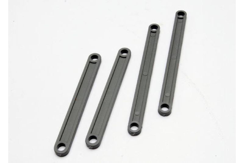 Camber link set (plastic : non-adjustable ) ( front & rear) (grey)