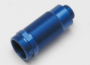 Body, GTR shock (aluminum, blue-anodized) (1)