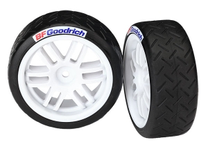 Tires and wheels, assembled, glued (Rally wheels, BFGoodrichВ® Rally tires (soft compound) (2)