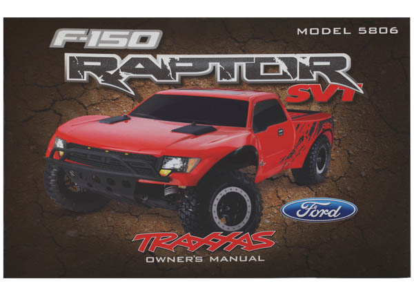 Owner's Manual, Ford Raptor