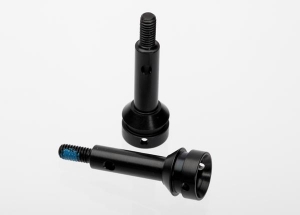 Stub axle, rear, 6mm (steel-splined constant-velocity driveshaft) (2)
