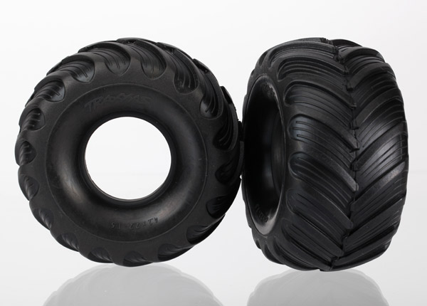 Tires, dual profile (1.5' outer and 2.2' inner) (left and right)