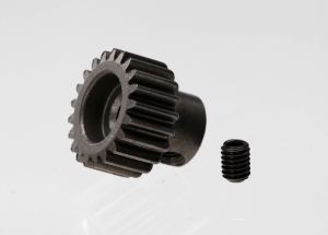 Gear, 21-T pinion (48-pitch) : set screw