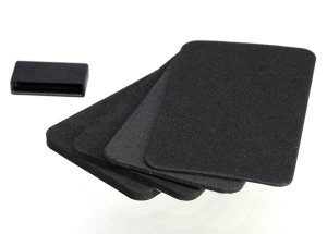 Spacers (4): grip pads (3):connector dust cover (1) (for TQi docking base)