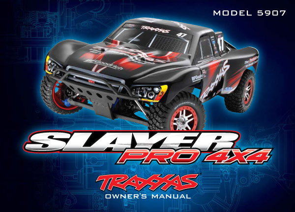 Owner's manual, Slayer Pro 4X4