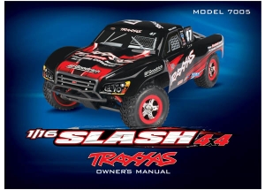 Owner's manual, 1:16 Slash 4WD (model 7005)