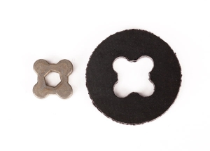 Brake disc, composite: brake adapter