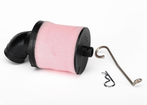 Air filter body (high volume): filter support: cap: foam filter, pre-filter: air filter base: wire m