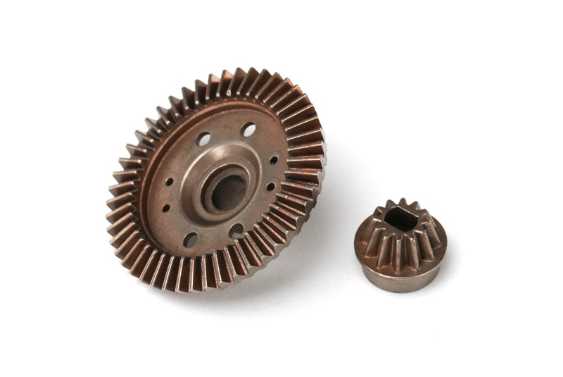Ring gear, differential: pinion gear, differential (12:47 ratio) (rear)