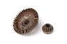 Ring gear, differential: pinion gear, differential (12:47 ratio) (rear)