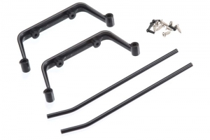 Landing skid set (black-anodized): screws (4) (assembled)