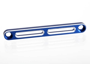 Tie bar, front, aluminum (blue-anodized)