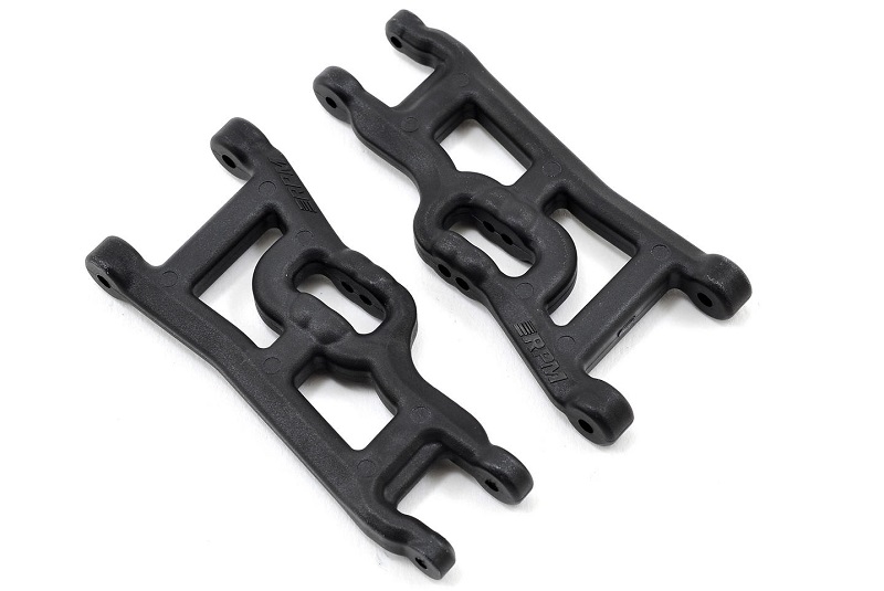 Front A-arms (2) Offset-Compensating, Black