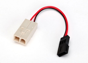 Adapter, Molex to Traxxas receiver battery pack (for charging) (1)