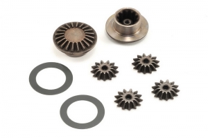 Gear set, differential (output gears (2): spider gears (4): 16x23.5x.5mm TW (2))