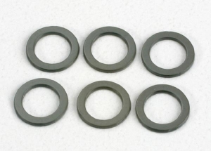Washers, PTFE-coated 4x6x.5mm