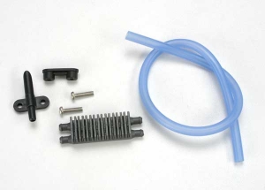 Watercooling kit, EVX Marine ESC (heat sink (1): water pickup (1): backing plate (1): 3x12RM (stainl