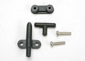 Water pick-up: backing plate: tee-fitting