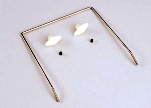 Wing buttons (2): wing wire: 3mm set screws (2)