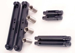 Body posts (front & rear) (4): hinge springs (4):body post mounts (2)