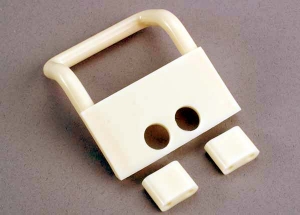 Bumper guard, rear: electronic speed control spacers (2)