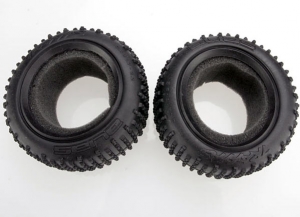 Tires, Alias 2.2' (rear) (2): foam inserts (Bandit) (soft compound)