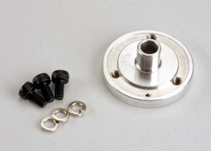 Aluminum thrust washer retainer:screws (3):lockwashers (3)