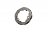 Spur gear, 46-tooth, steel (1.0 metric pitch)