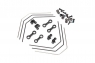 Sway bar kit, 4-Tec 2.0 (front and rear)