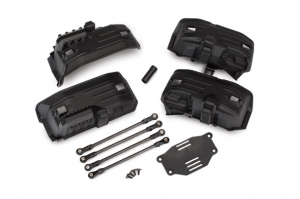 Chassis conversion kit, TRX-4® (long to short wheelbase) (includes rear upper &amp; lower suspension links, front &amp; rear inner fenders, short female half shaft, battery tray, 3x8mm FCS (4))