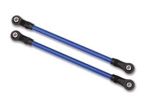 Suspension links, rear lower, blue (2) (5x115mm, powder coated steel) (assembled with hollow balls) (for use with #8140X TRX-4® Long Arm Lift Kit)