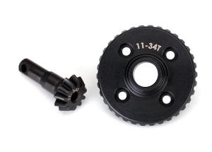 Ring gear, differential: pinion gear, differential (machined)