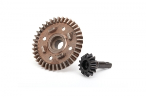 Ring gear, differential: pinion gear, differential