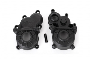 Gearbox halves (front & rear): idler gear shaft