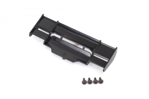 Wing, Rustler 4X4 (black): 3x8mm FCS (3)