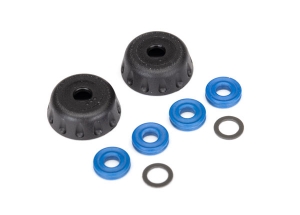 Double seal kit, GTR shocks (x-rings (4): 4x6x0.5mm PTFE-coated washers (2): bottom caps (2)) (renew
