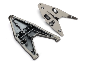 Suspension arm, lower right: arm insert (satin black chrome-plated) (assembled with hollow ball)