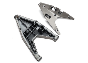Suspension arm, lower left: arm insert (satin black chrome-plated) (assembled with hollow ball)